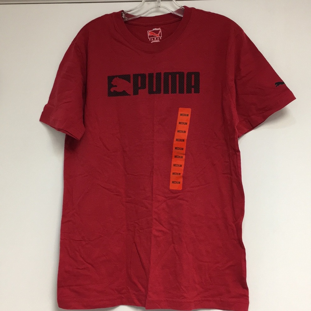Puma Men’s Medium Mesh Tee Jester Red